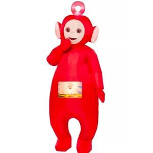 Tuletubbies Inflatable Po Costume-Adults